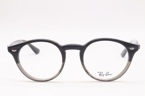 Authentische Ray Ban Brille RB2180-V 5540 grau braun Hornrahmen 47 mm Rx-ABLE - Bild 2 von 2
