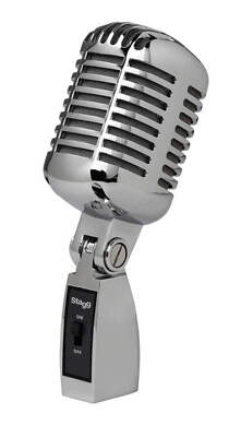 Stagg Dynamic Microphone Card Vintage Zinc Body