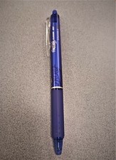 NEW Pilot FriXion Clicker Erasable Gel Pens, 0.7 mm, BLUE Pack of 6 Refillable