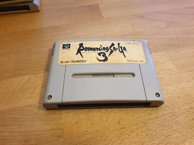 Romancing Saga 3 Super Famicom Nintendo SNES NTSC-J 