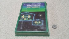 TI-99 4A computer cartridge manual box, Alien Addition DLM Arcademic Math 