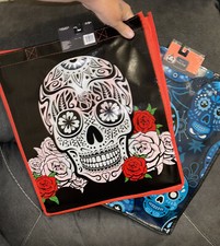 New Sugar Skull Halloween Tote Bag Bundle