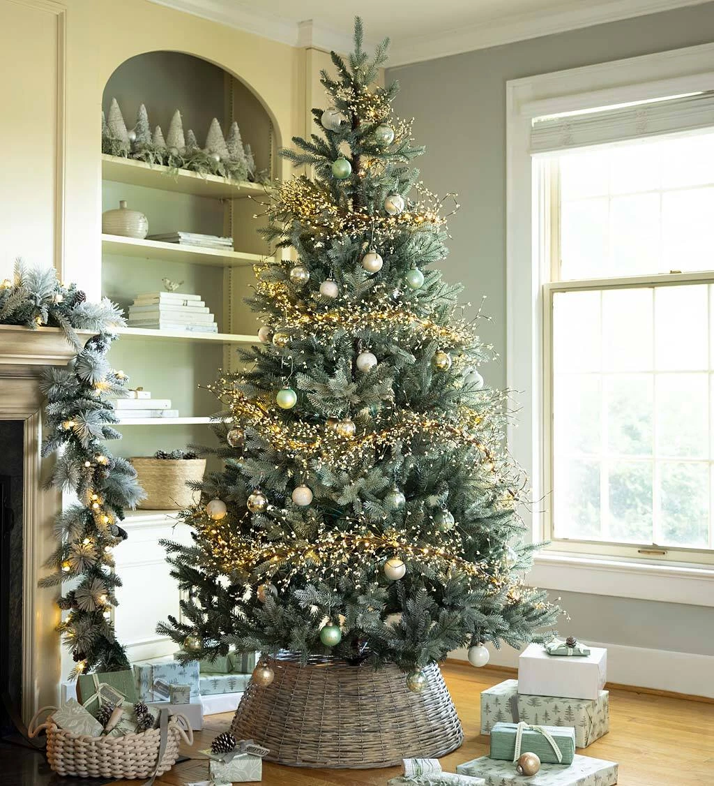 Grey skirt for clearance tree