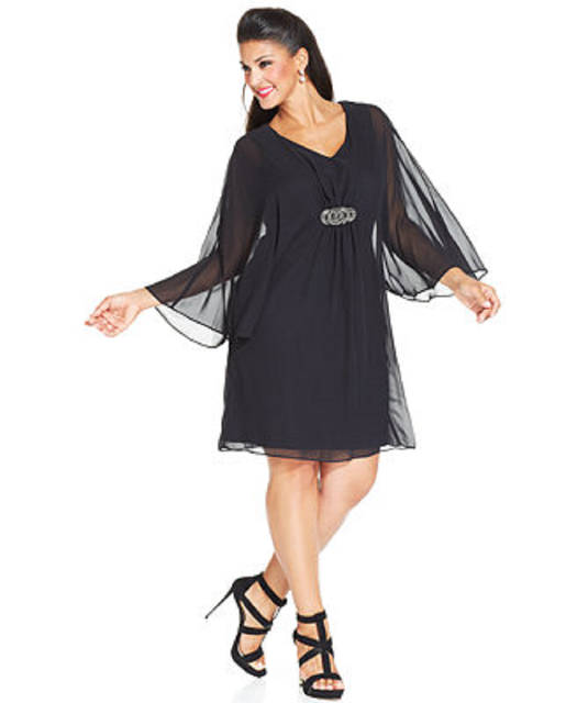 NWT CONNECTED NAVY BLUE CHIFFON SHIFT DRESS SIZE 20 W SIZE 24 W WOMEN $89 | eBay