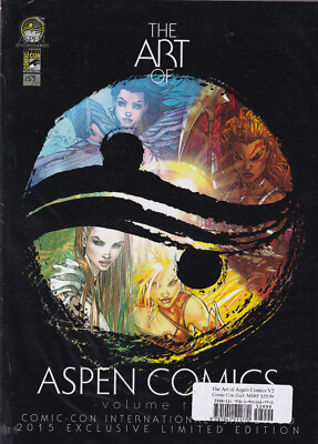 Art of Aspen Comics Vol 2 Aspen Comics Paperback 2015 Comic Con LE #159/500