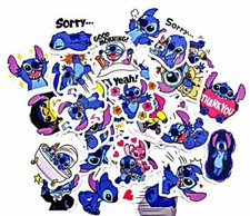 Lilo  Stitch Cartoon Stitch Lot of 40 Sticker Decals