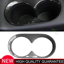For Mazda 3 Axela 2014-2016 Carbon Fiber Gear Water Cup Holder Frame Cover Trim