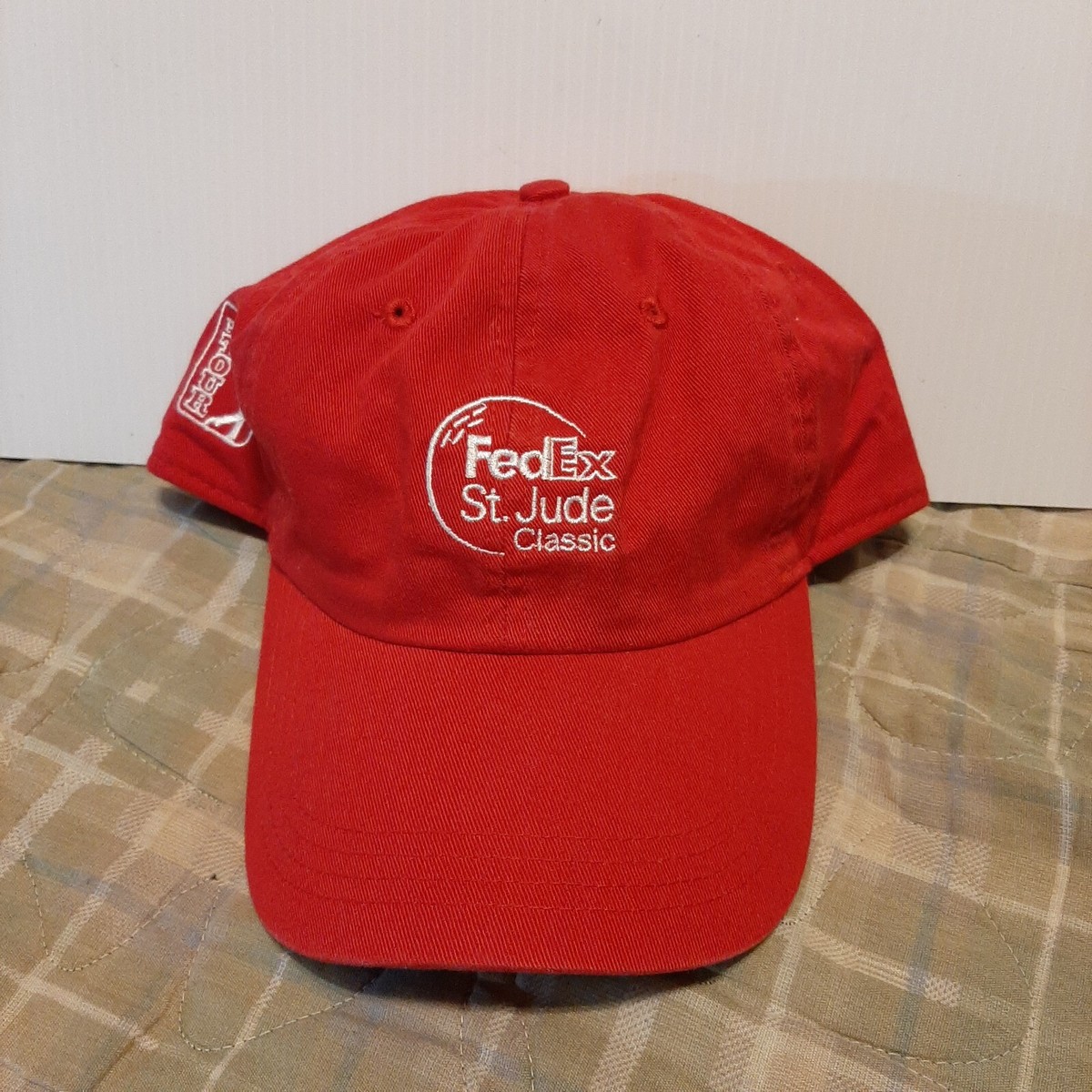 【more jude】Red ball jude cap FEDEX ST. JUDE CLASSIC RED SOFT TOP Hat Cap Adjustable | eBay