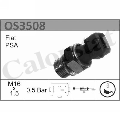 CALORSTAT by Vernet OS3508 Öldruckschalter für CITROËN,FIAT,HYUNDAI,LANCIA,NISSA