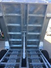 10 x 6 Hydraulic Tipper Galvanised Box Trailer Rated 3500kg ATM with 600mm cage