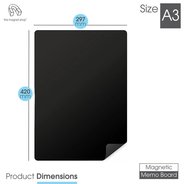 Magnetic Whiteboard Dry Erase for Notes Lists Reminders. Memo Board Meal Planner - Image 4 of 4