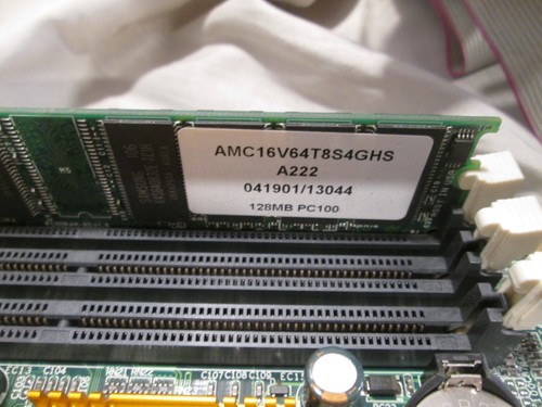 Industrial Control Motherboard IB745 128MB Ram Celeron Intel CPU - Afbeelding 3 van 6