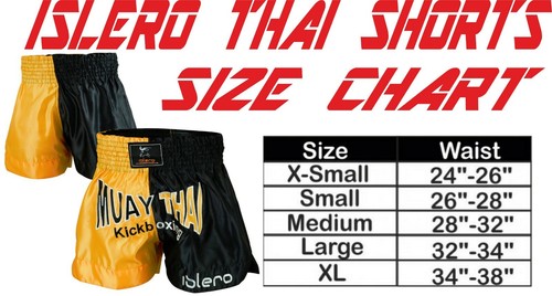 Pantaloncini Muay Thai Islero - Per MMA, Kickboxing, Grappling, Uomo - Foto 6