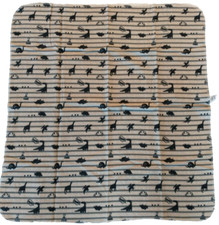 Gerber Organic Swaddle Blanket Dinosaurs Cotton Flannel Receiving Crib Lovey