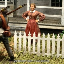 W.Britain 35029 Mrs. Johnson, Middle Aged Woman Standing Britains 