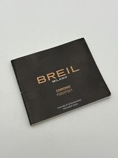 breil milano chrono fs20-fs21 libretto istruzioni booklet