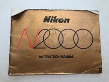 Nikon N2000 instruction manual Owners Guide