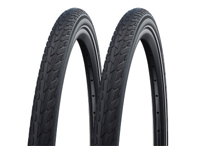 2x Schwalbe Road Cruiser 44-584 Drahtreifen K-Guard 27.5x1.65 Fahrradreifen