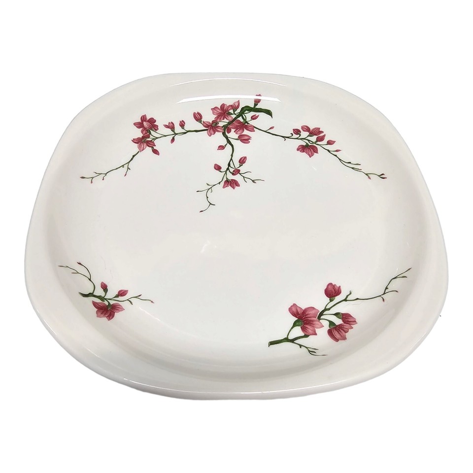 Vintage SYRACUSE Berkley Cherry Blossom Square Salad Plate NO Chips or ...