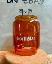 Glass Globe COLEMAN REPLACEMENT NORTHSTAR GLOBE Amber Color