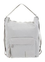 Mandarina Duck MD20 Hobo / Backpack Rucksack Rucksack Whitecap Gray Creme Neu