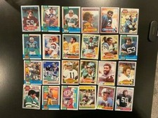 NFL Lot#7: 24 Vintage Cards -NFL Stars- Great Condition - 70s/80s/90s -See Pics!
