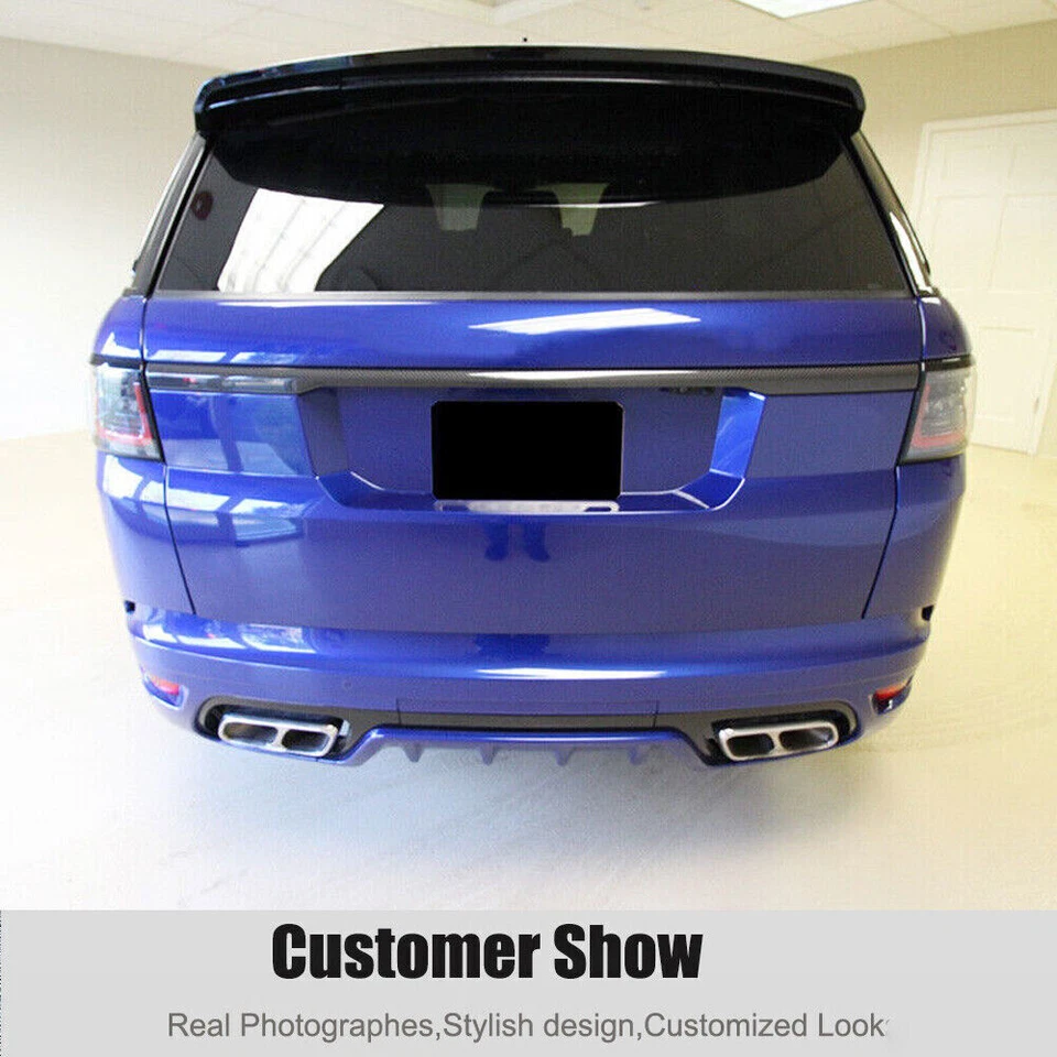 Cubierta de maletero de carbono real para Land Rover Range Rover Sport 14UP Foto 2 de 4