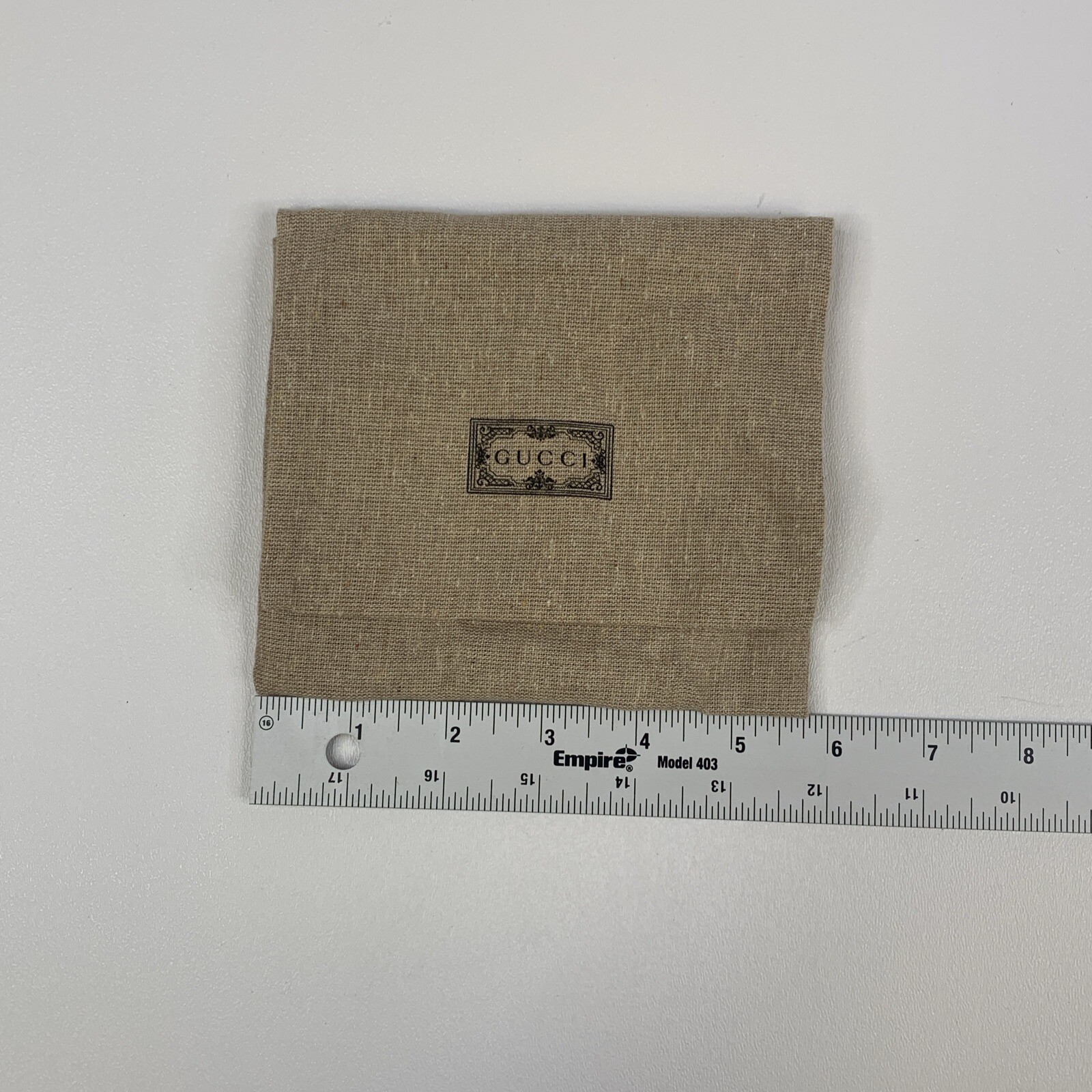 Gucci Gift Box Green Hexagon Shape with Ribbon and Rope Handle