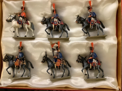 Gardes du corps Prussiens Lucotte, soldats de plomb