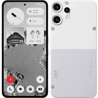 Nothing CMF Phone 2 Pro 5G White 128GB + 8GB Dual-SIM Unlocked GSM NEW