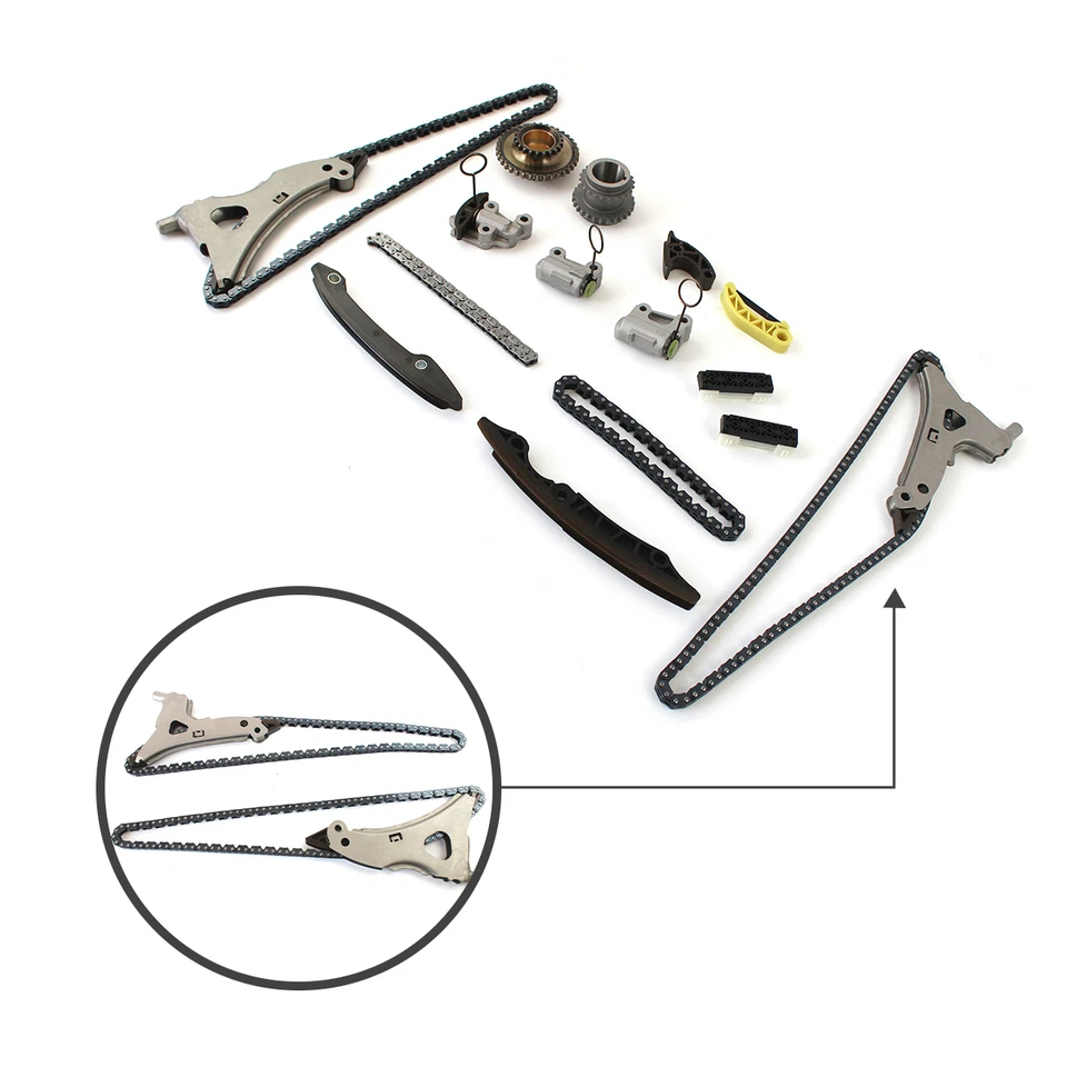 2760500011 Timing Chain Kit for MercedesBenz S550E SL450 SLC43 AMG M276 Engine - image 4 of 4