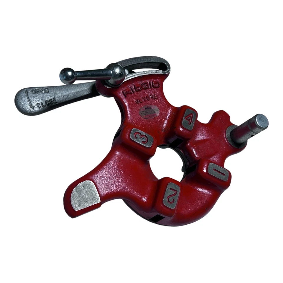 Ridgid 555 Ridgid 10491 Quick-Opening Dual Die Head, LH Dies, 1/8" to 3/4" - Image 4 of 4