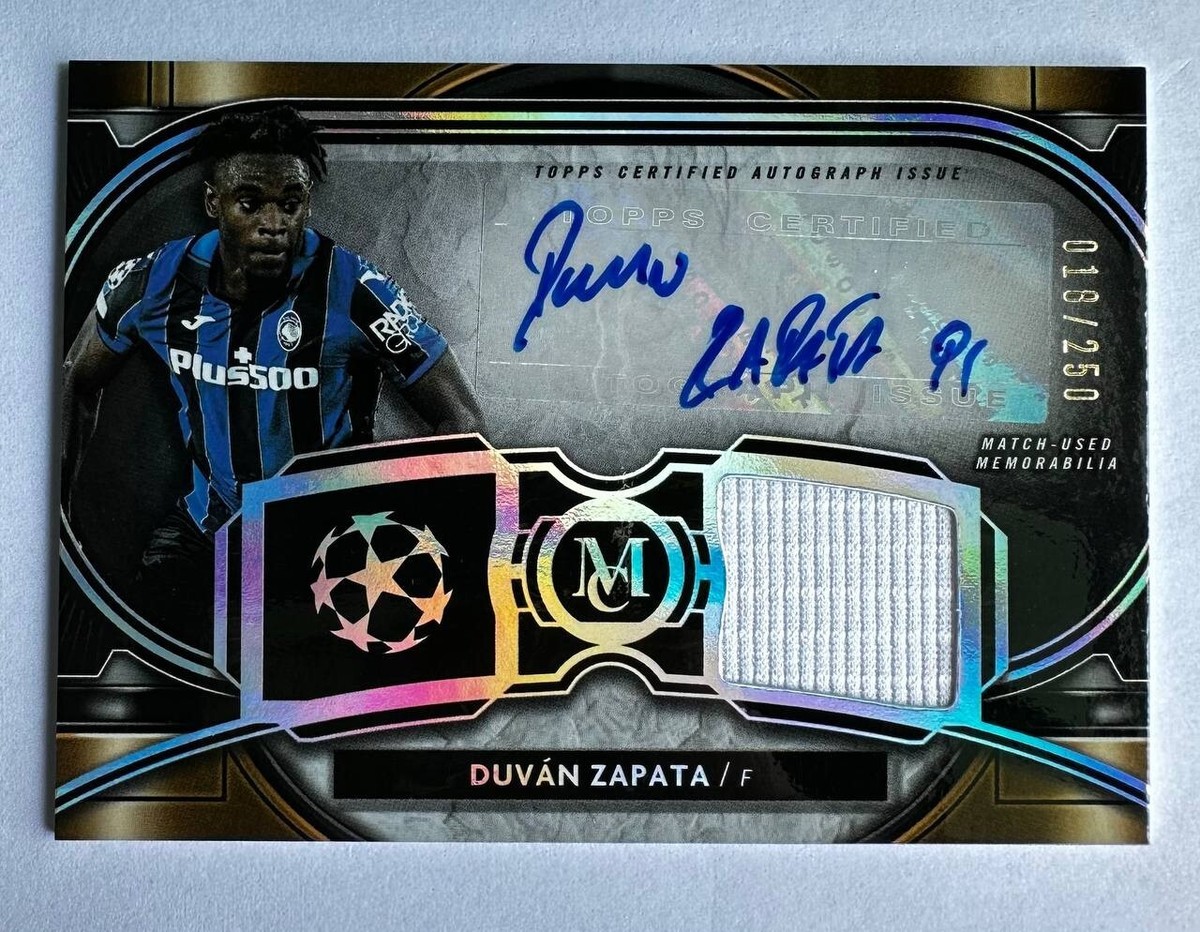 topps wbc トラウト　Nameplate Relic Book Auto 2021-22 Topps Museum Autograph Relic Card Duvan Zapata Auto
