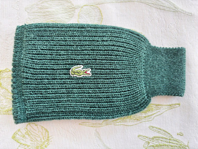 LACOSTE Stirnband Winter retro 80er/90er  51% Laine 49 % Acryl, ca. 12 cm breit