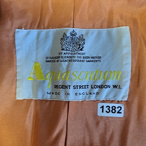 Aquascutum Vintage Camel Hair & Wool Coat Single Breasted Large - Picture 14 of 14