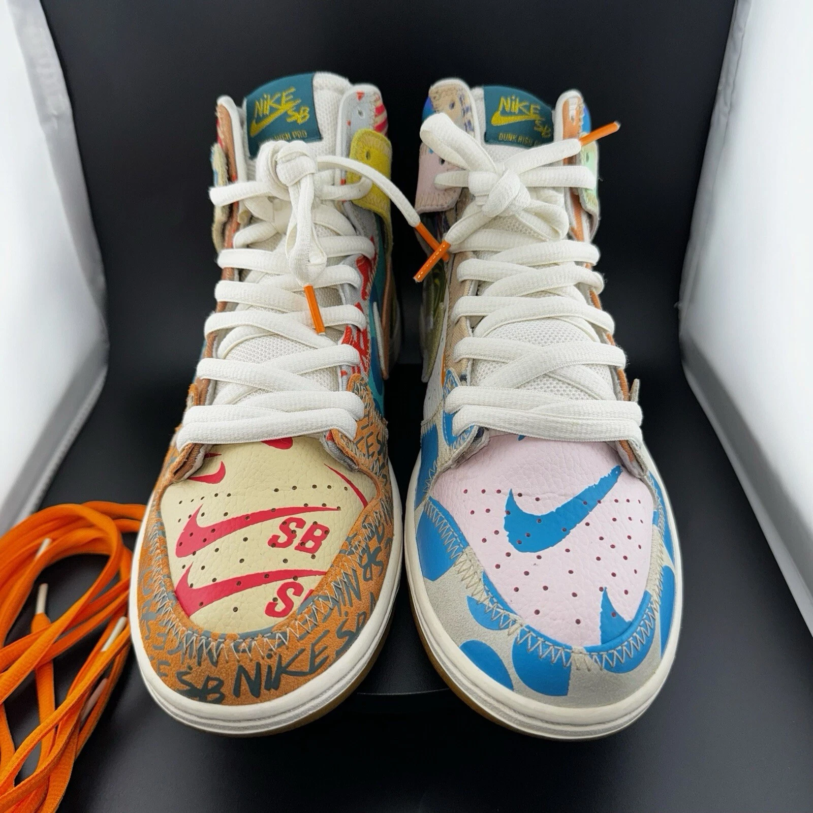Nike SB Dunk High Thomas Campbell What the Dunk 918321-381