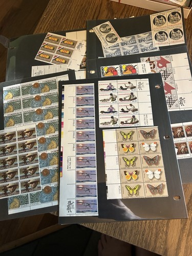 US Mint Postage 1970s 1980s $300+ FV - Zip Blocks Mint MNH Sheets - Picture 10 of 10