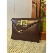 API American Recreational Markets Vintage Leather Card Game Set Score Pad Pencil