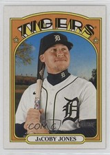 2021 Topps Heritage High Number SP JaCoby Jones #496 02ri