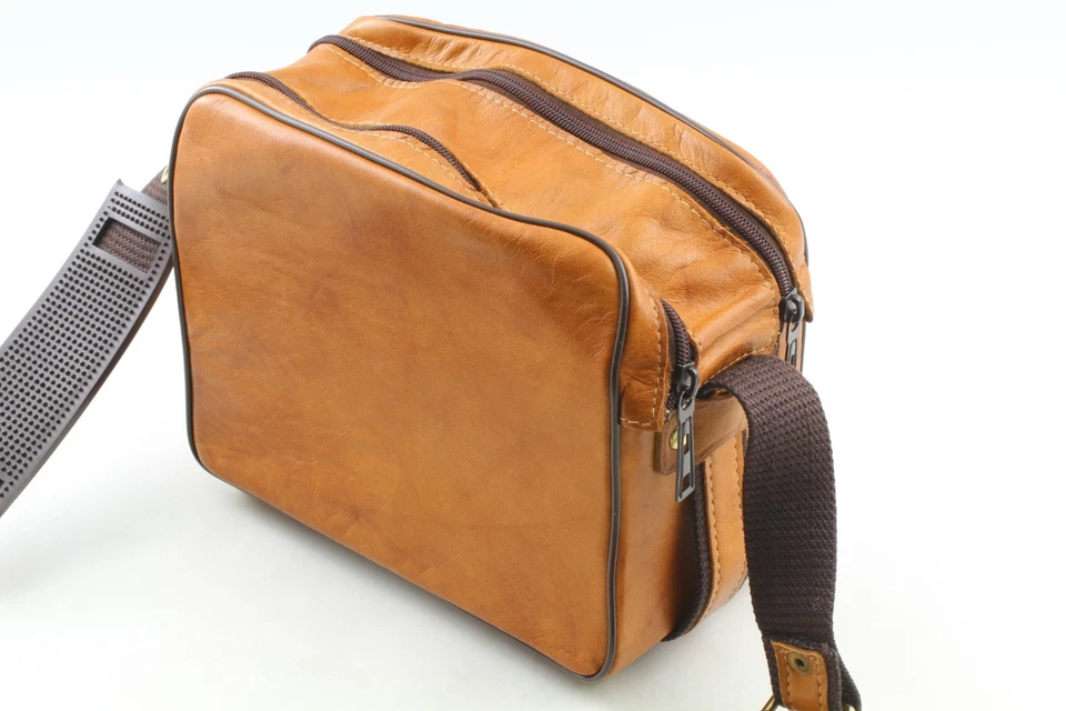 [Casi COMO NUEVO] Bolso Combinado de Hombro de Cuero LEICA 14840 para Serie M de JAPÓN Foto 3 de 4