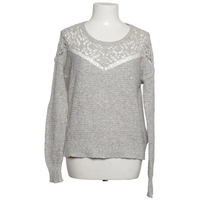 Hollister, Strickpullover, Größe: M, Grau, Acryl/Baumwolle/Polyester #njF