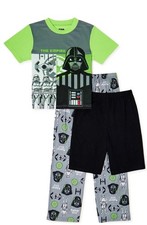 Star Wars Pajamas Big Boys Sm Sz 6 Baby Yoda Mandalorian Shirt Pant 3-Pcs PJ Set