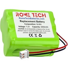 Battery Replace for 2GIG Alarm System Panel 2GIG Go Control Panels 2000 mAh