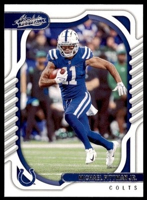 2022 PANINI ABSOLUTE: MICHAEL PITTMAN JR. INDIANAPOLIS COLTS #30.