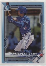2021 Bowman Draft Chrome Sky Blue Refractor Rikelvin De Castro #BDC-188 tj1