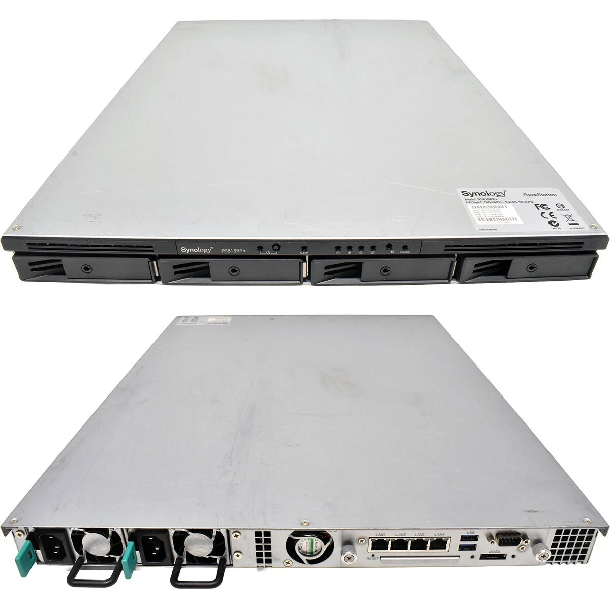 Synology Rack Mountable Enterprise NAS Disk Arrays 4 Drive Bays