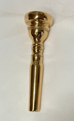 20s HOLTON 1 Trumpet mthp .630 med deep V 23 throat GOLD PLATE Heim 1 variant