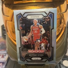 BRITTNEY SYKES 2024 PANINI PRIZM MONOPOLY WNBA LIGHT BLUE PRIZM 141/199 #38