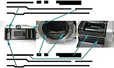 Olympus Light Seal Replacement Kit for OM-1 OM-2 OM-4 Pre-cut 3 sets F/S new