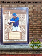 2025 Leaf Lumber – Bronze Jumbo Bat Relic - Roberto Alomar-Game Used Bat-#34/45